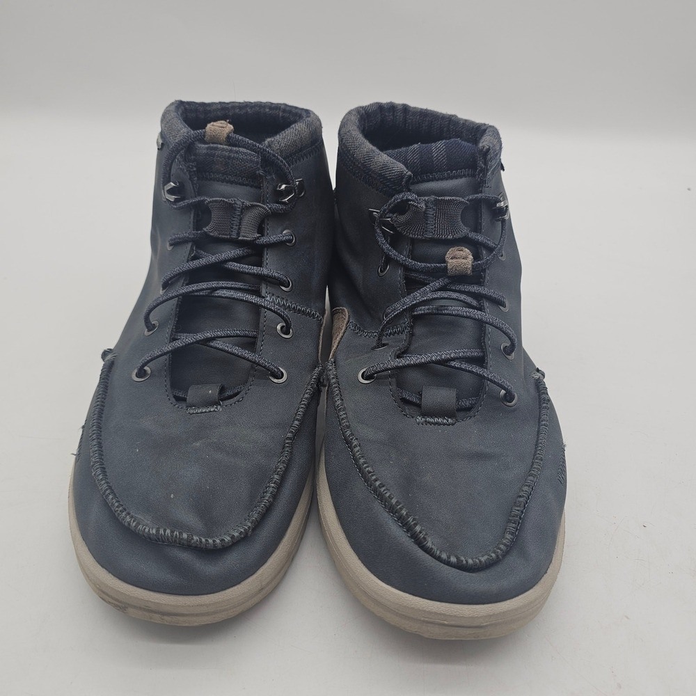 Hey Dude Bradley Boot Blue Ankle High Shoe Men Size 10 - Picture 5 of 6